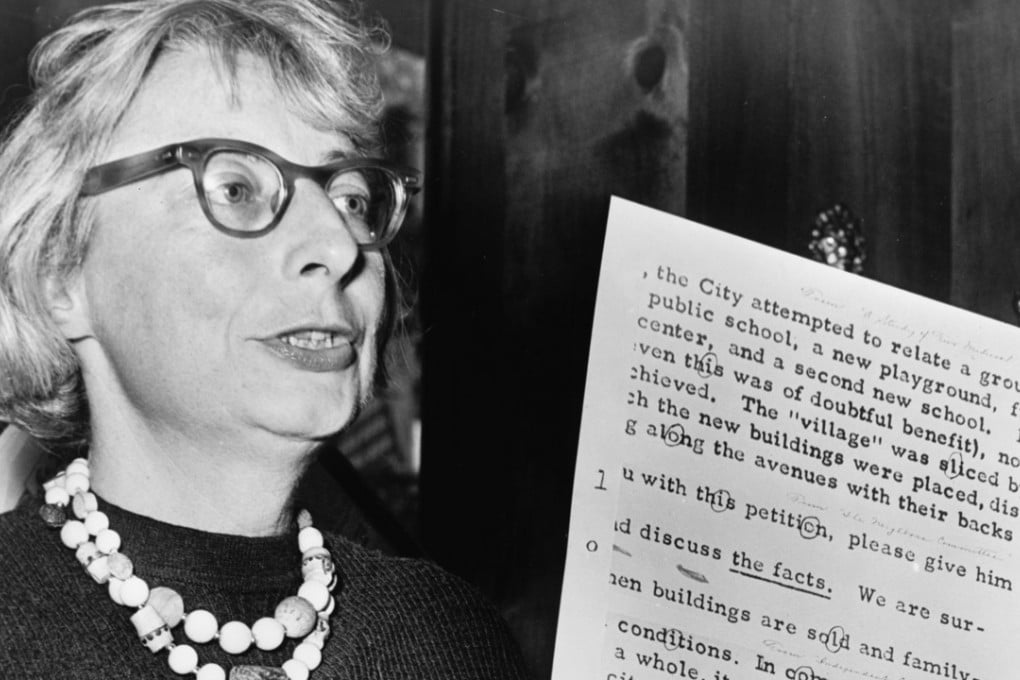Urban activist Jane Jacobs in a still from the documentary film Citizen Jane: Battle for the City.