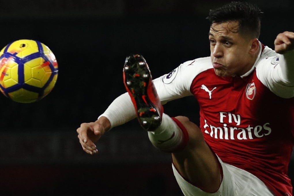 Alexis Sanchez is out of contract at Arsenal in the summer. Photo; AFP