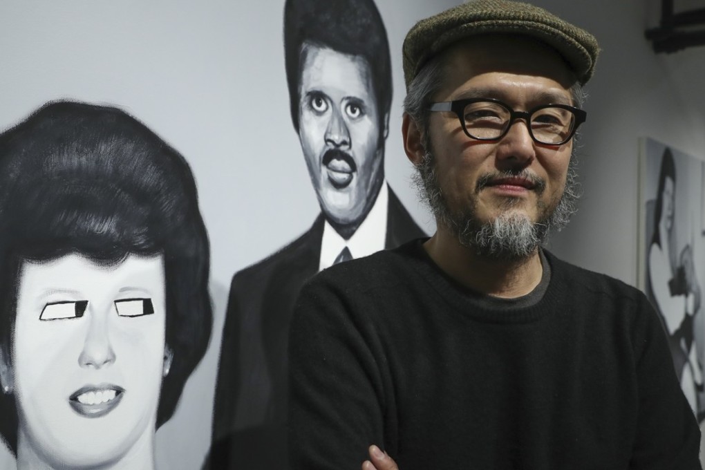 Japanese artist Tomoo Gokita at the McNamara Art Projects gallery, in Wong Chuk Hang. Picture: K.Y. Cheng