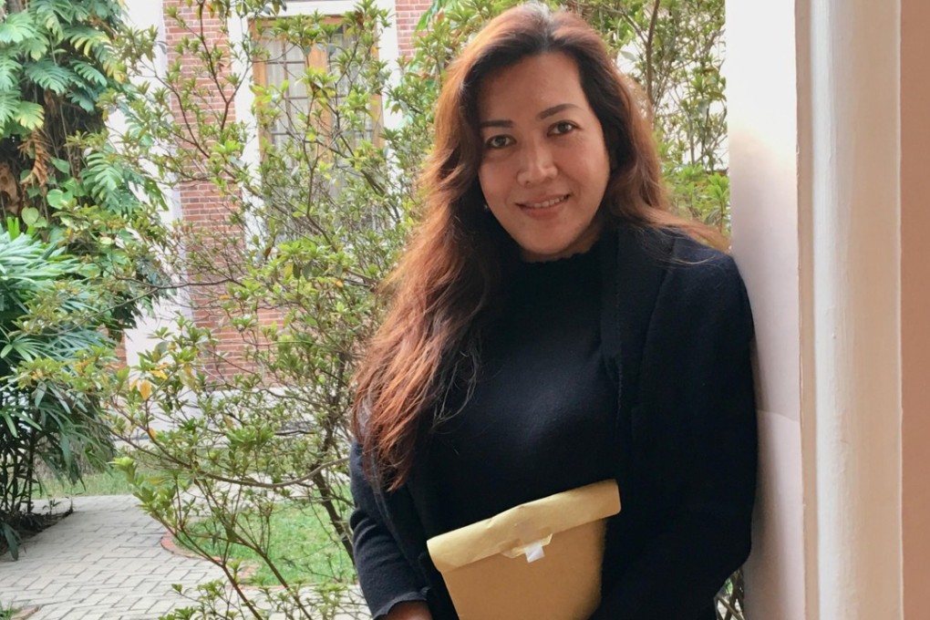 Lecturer Brenda Alegre at the University of Hong Kong’s Pok Fu Lam campus. Photo: Kylie Knott