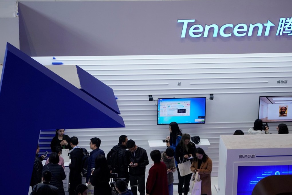 Tencent is among the world’s biggest tech companies, with a market capitalisation close to Facebook. Photo: Reuters