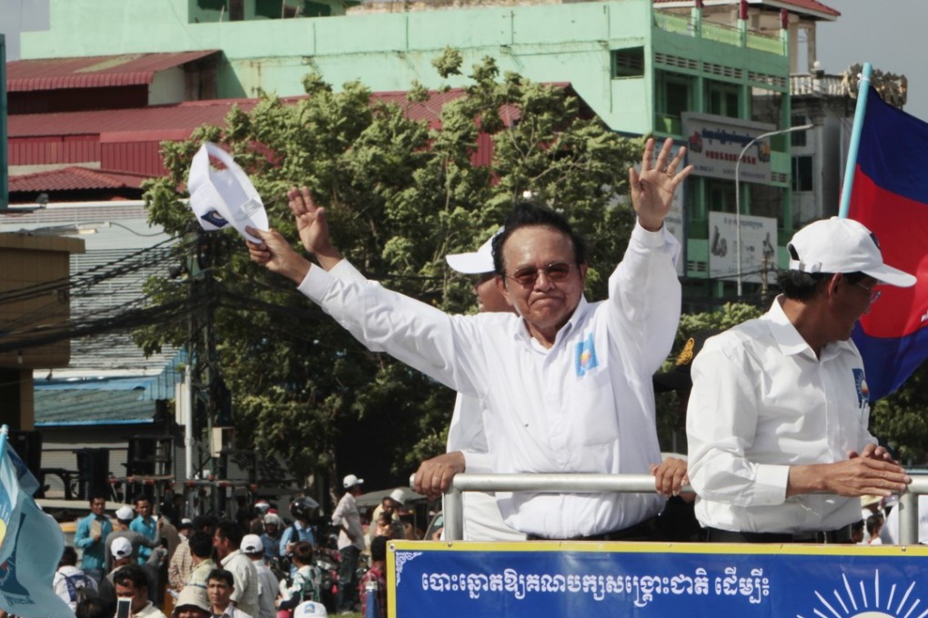 File photo of opposition leader Kem Sokha. Photo: AP