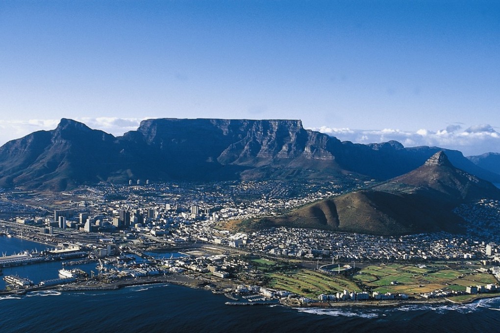 Table Mountain overlooks the coastal city of Cape Town, South Africa. Photo: Handout