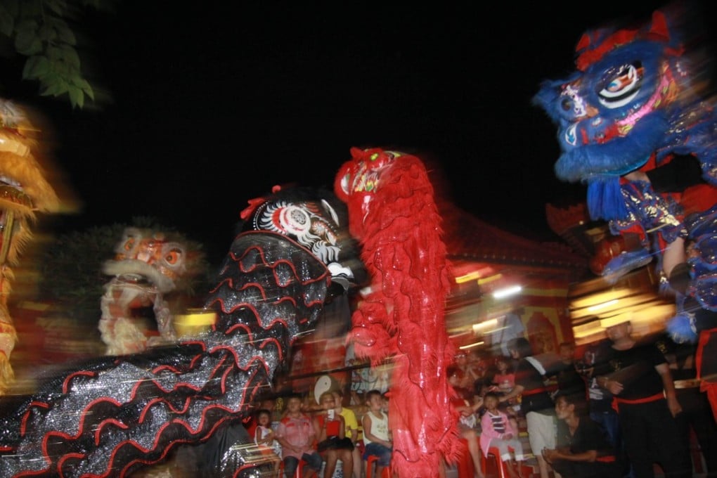 Lunar New Year at Griya Kongco Dwipayana temple in Kuta, Bali. Photo: Alamy