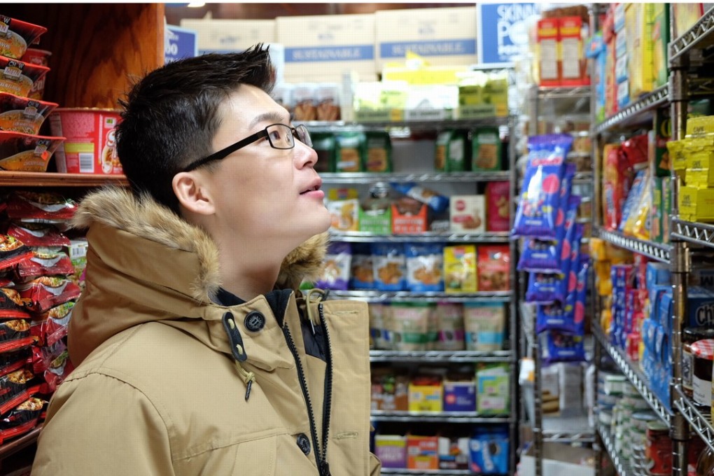 Deng Linjie, a student at New York’s School for Visual Arts, used a crowdfunding project to pay his education expenses. Photo: SCMP Pictures