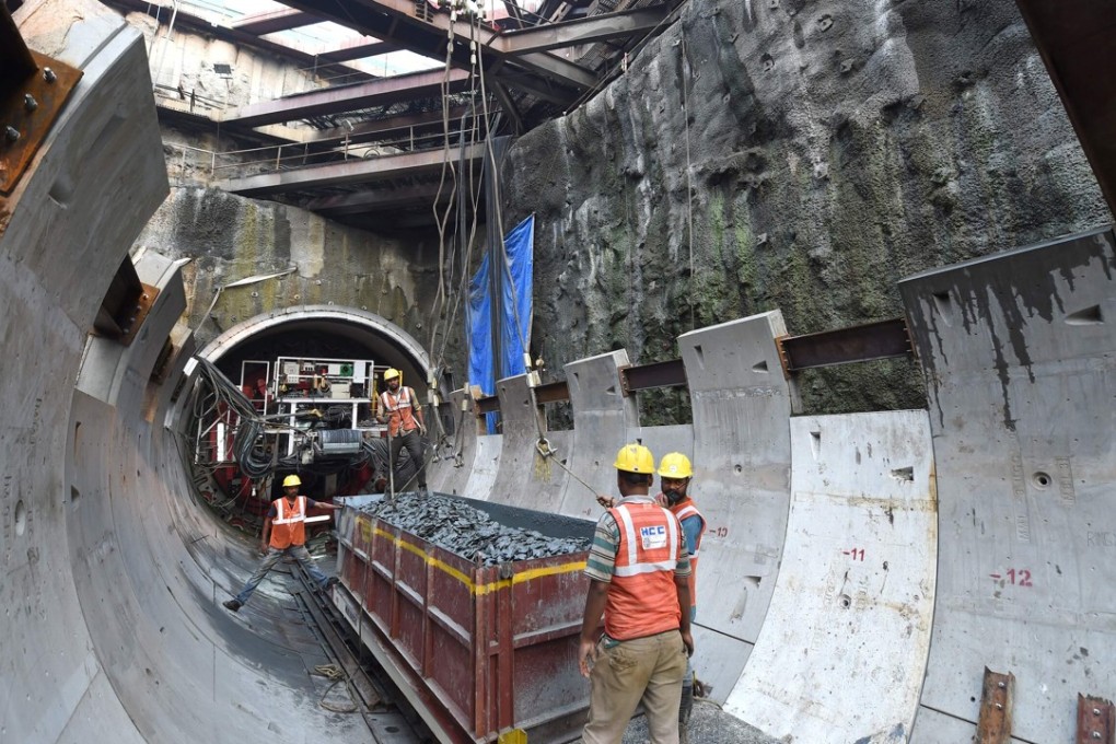 The new underground metro is expected to ease the burden on Mumbai's notoriously congested roads and railways, but not everybody in India's sprawling financial capital is happy about the multibillion-dollar project. Photo: AFP