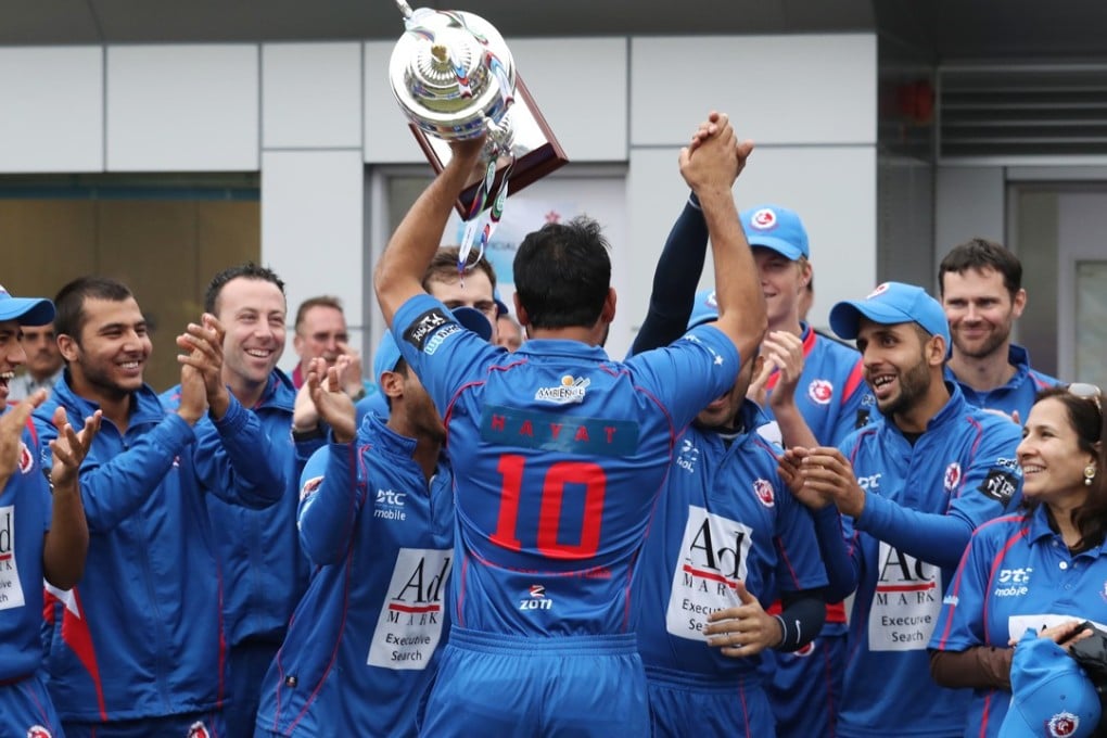 Kowloon Cantons celebrate their victory in 2017. Photo: Nora Tam