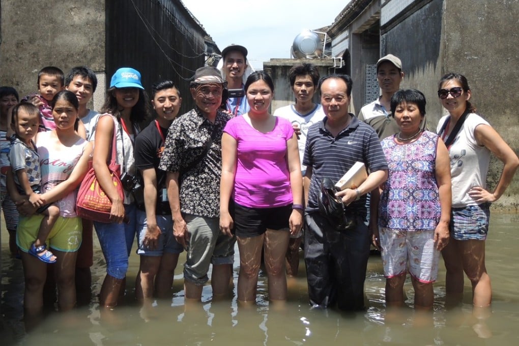Cheryl Tien with villagers from her ancestral home in Guangdong during a trip with Friends of Roots three years ago. “My last name means so much to me,” she said after the visit. Photo: courtesy of Cheryl Tien