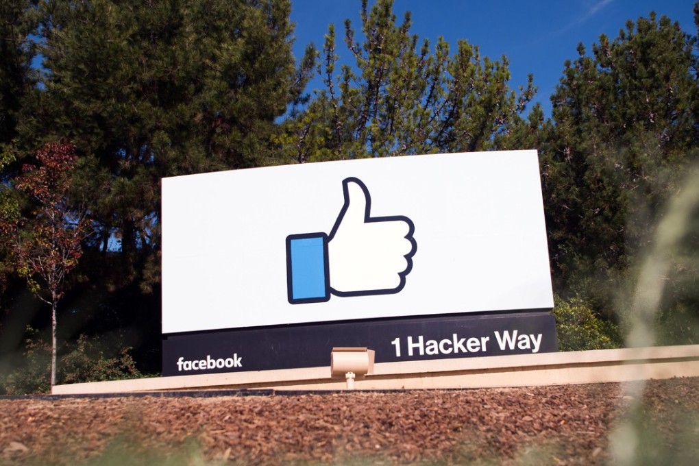 The Facebook “like” logo in Menlo Park, California. Facebook acknowledged on Monday that the explosion of social media poses a potential threat to democracy. Photo: Agence France-Presse