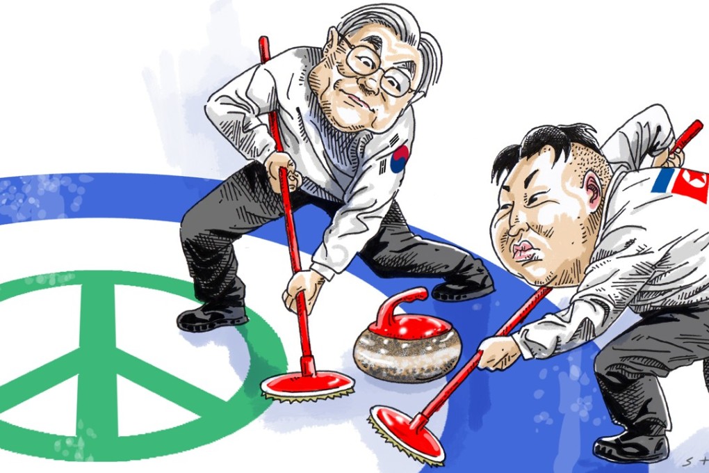 The Winter Olympics in Pyeongchang will be an occasion for both competition and celebration. Illustration: Craig Stephens