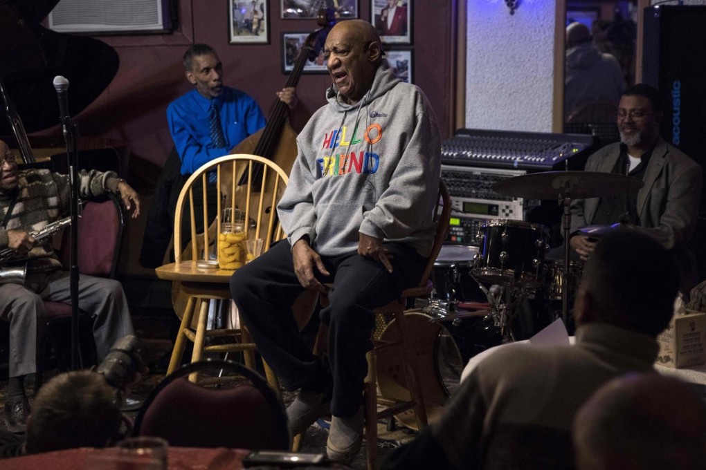 Bill Cosby makes an appearance at the LaRose jazz club in Philadelphia. Photo: AFP
