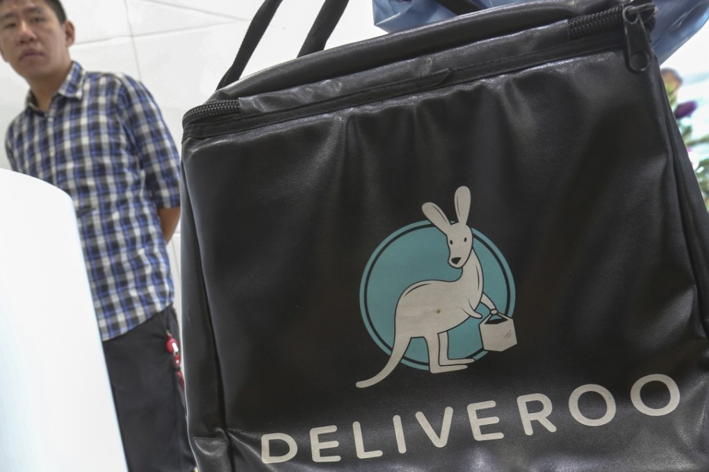 Deliveroo is one of three dominant courier services in Hong Kong. Photo: May Tse