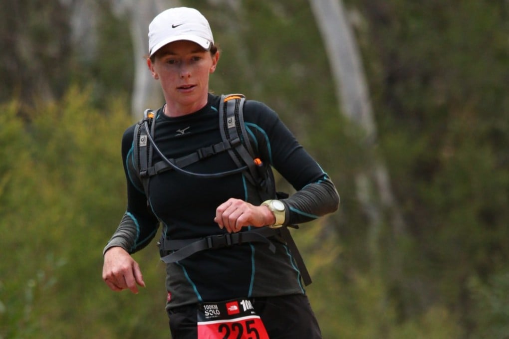 Meredith Quinlan is the joint record holder for the 253km Larapinta Trail – could she be the first woman to break 60? Photo: The North Face