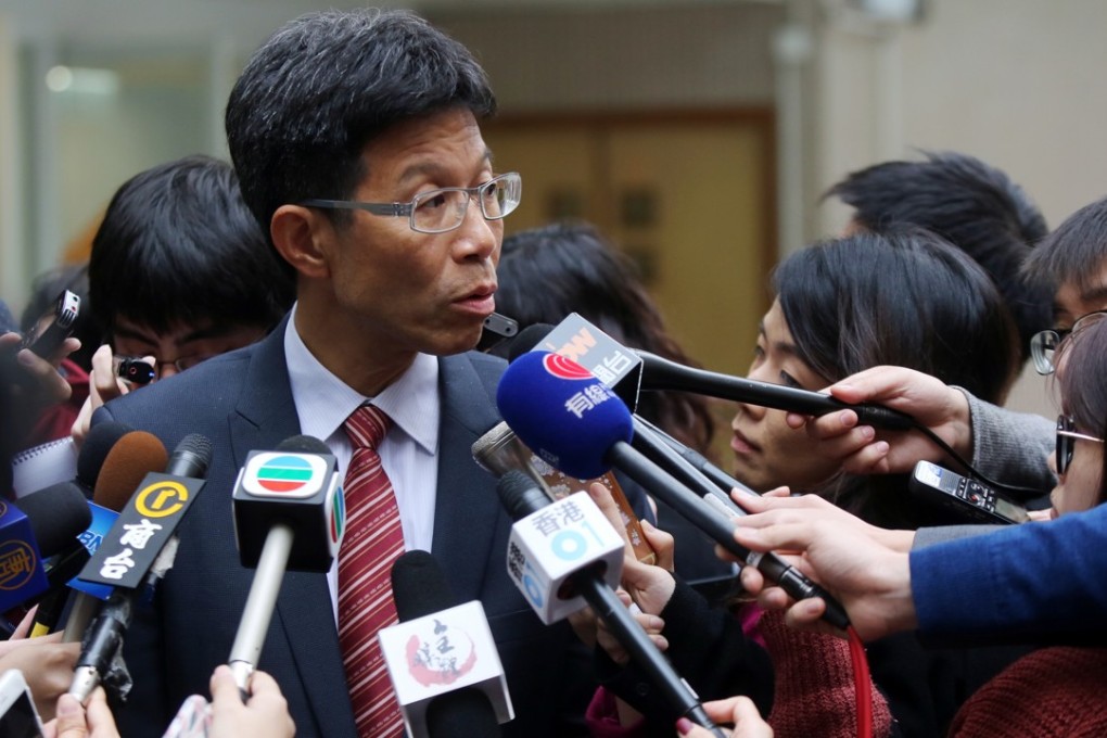 Albert Chau Wai-lap, vice-president for teaching and learning, said the university will consider all possibilities when it reviews its Mandarin requirement. Photo: Xiaomei Chen