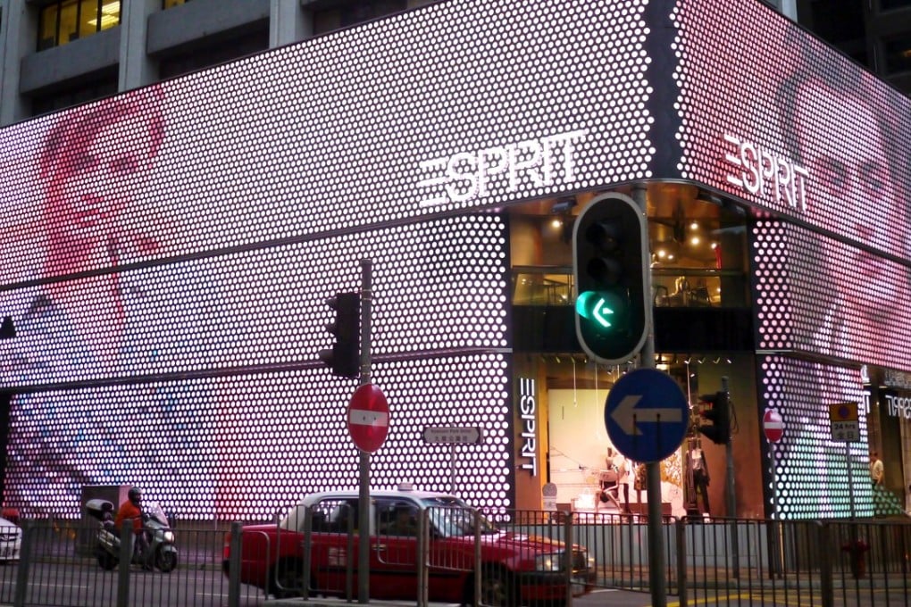 Esprit has warned of a net loss of up to US$125 million for the six months to December 31. Photo: Evangeline Lam