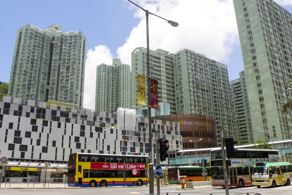 Siu Sai Wan Estate in Chai Wan, near the bank where the incident was reported to have occurred. Photo: Handout
