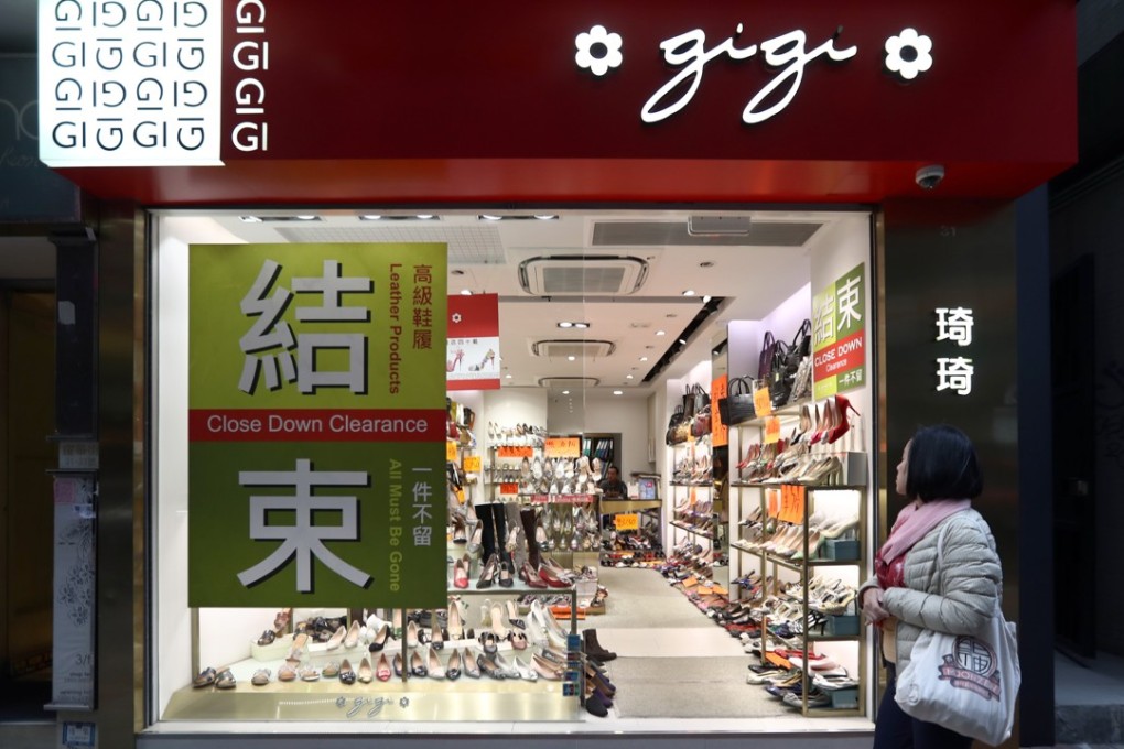 Gi Gi Shoes in Causeway Bay. Photo: Nora Tam