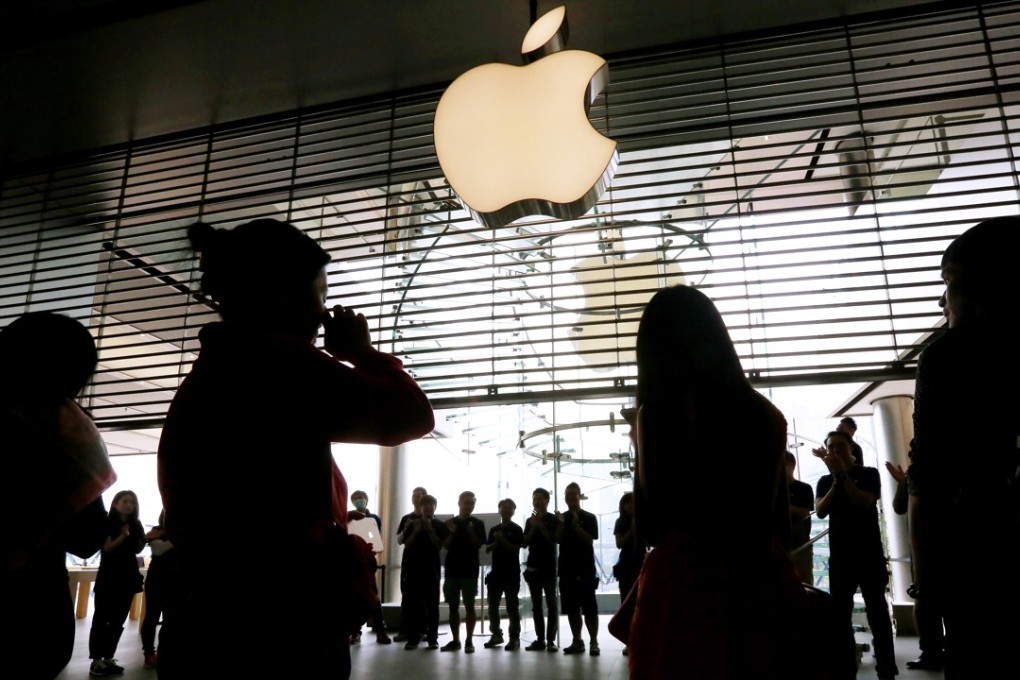 The Apple Store at IFC, Central, Hong Kong. Photo: Felix Wong