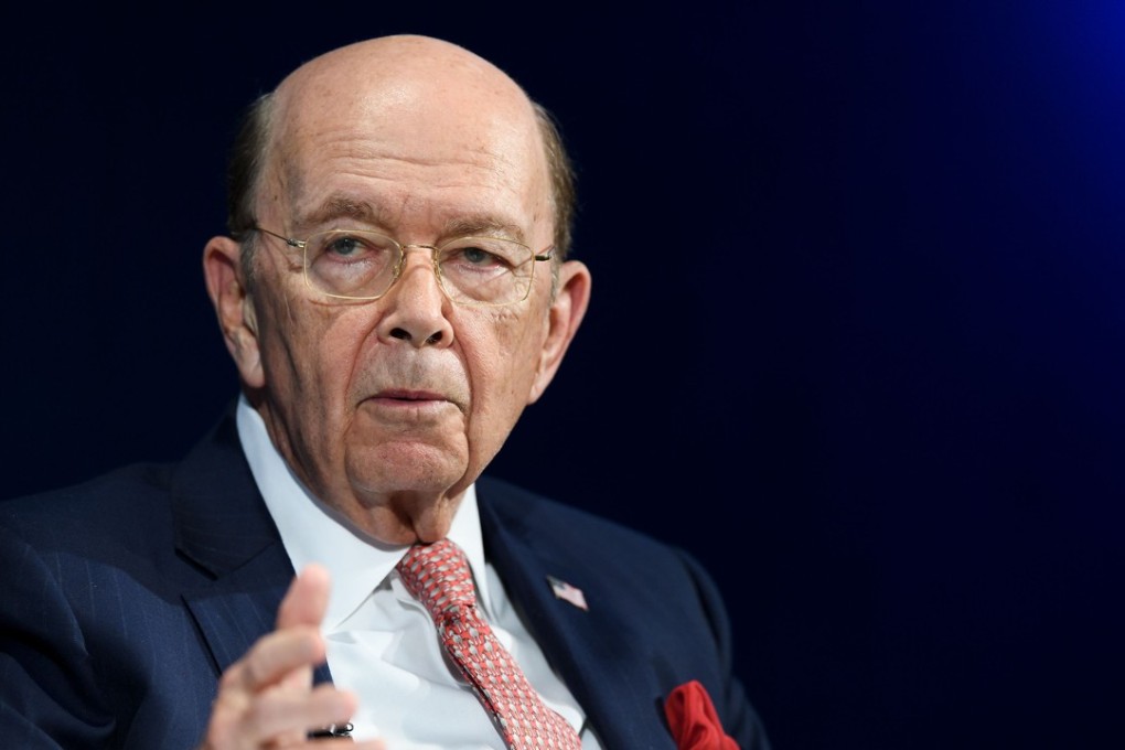 US Commerce Secretary Wilbur Ross pictured at the World Economic Forum in Davos. Photo: Agence France-Presse