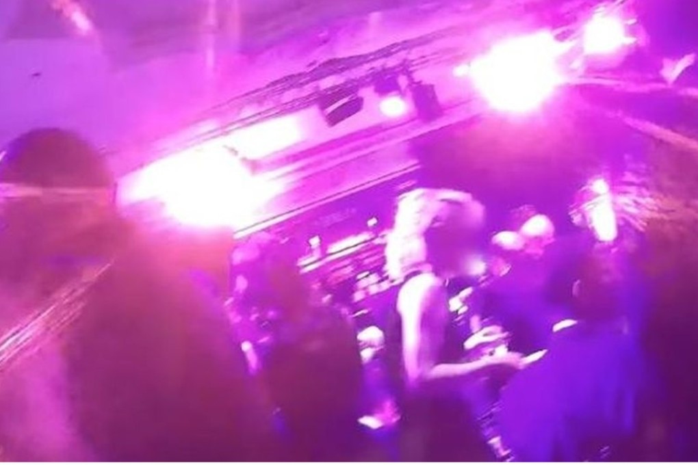 A scene from the Presidents Club event at the Dorchester Hotel. Photo: Supplied / Financial Times