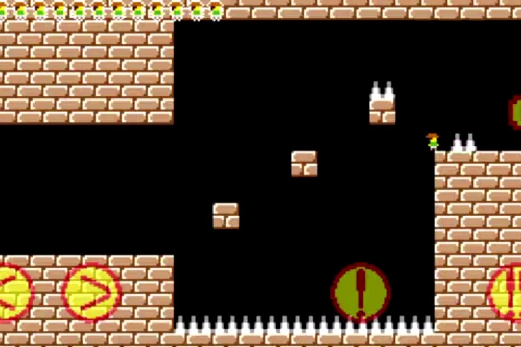 A screen grab from Trap Adventures 2.