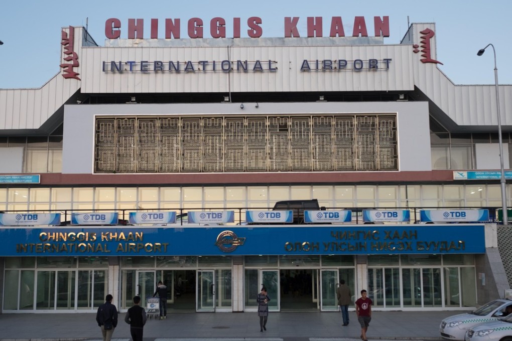The Chinggis Khaan International Airport, in Ulan Bator, Mongolia. Picture: Alamy