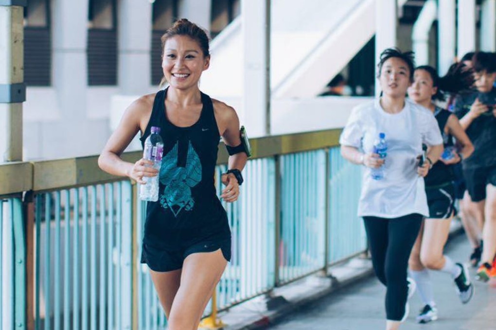 Choa Cia is making the transition from road runner to trail runner at the HK100. Photos: Handout