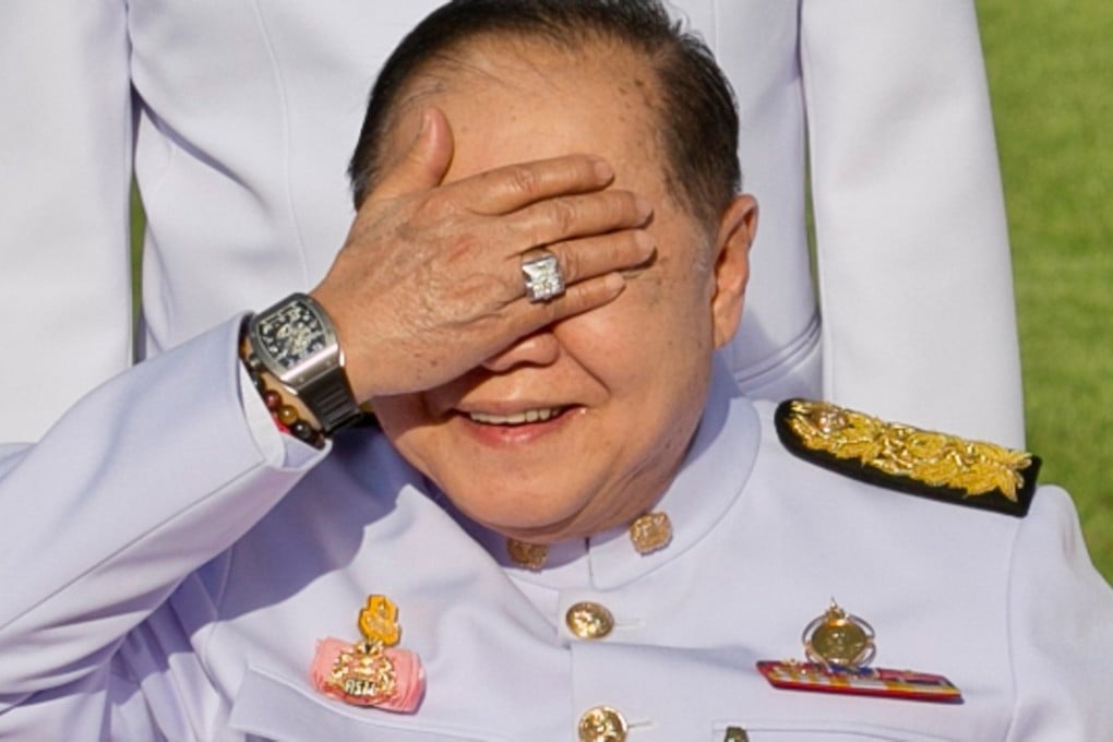 Thailand's king of bling, Prawit Wongsuwon. Photo: AFP