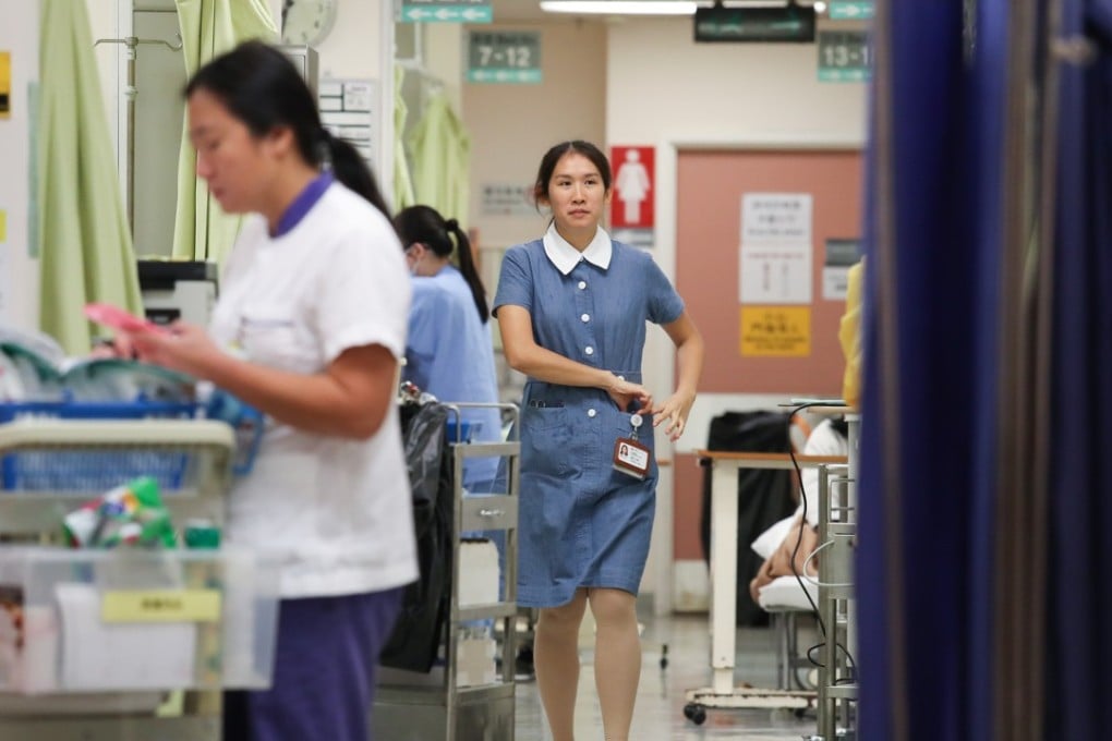 The turnover rate for nurses in public hospitals is at a five-year high. Photo: Nora Tam