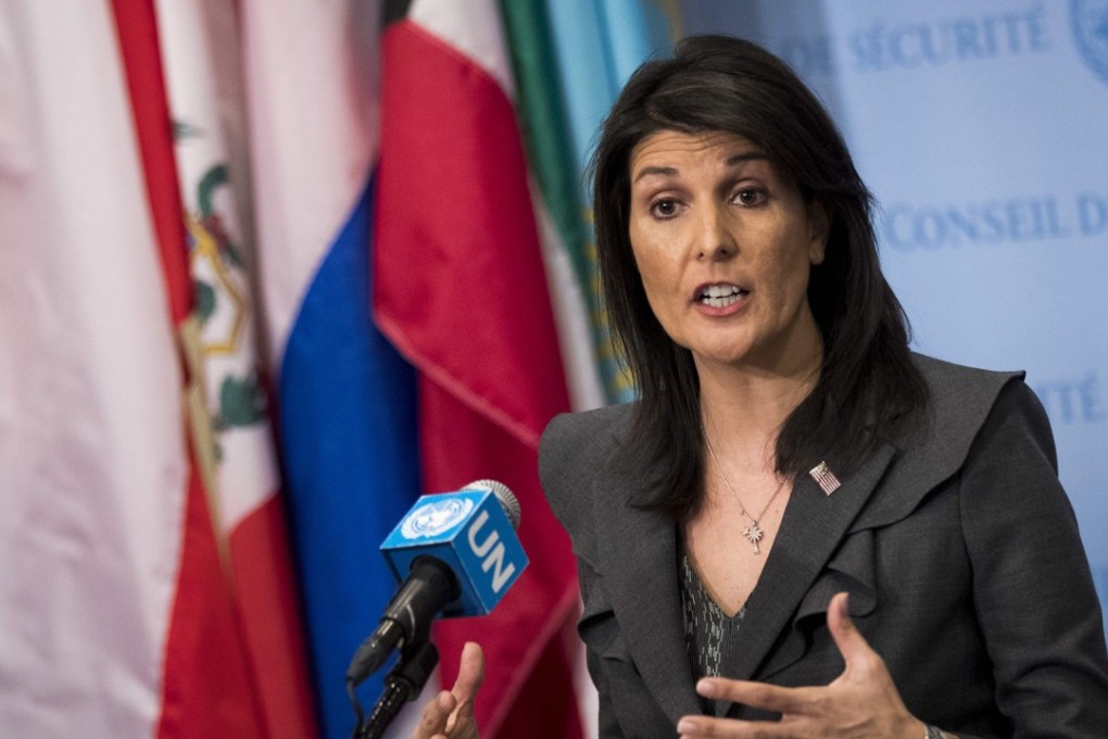 Nikki Haley, US ambassador to the United Nations. Photo: AFP