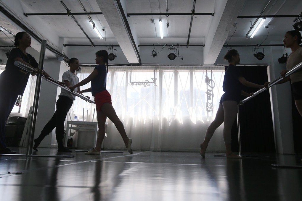 Hong Kong’s industrial buildings have become home to a range of new non-manufacturing tenants. Team members of dance group Y-Space training at the On Fook Industrial Building in Kwai Chung, Tsuen Wan. Photo: K.Y. Cheng