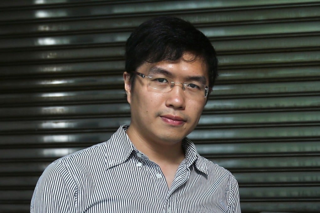 Au Nok-hin joined the Democratic Party in 2009 but left last year to pursue his own political beliefs. Photo: Jonathan Wong