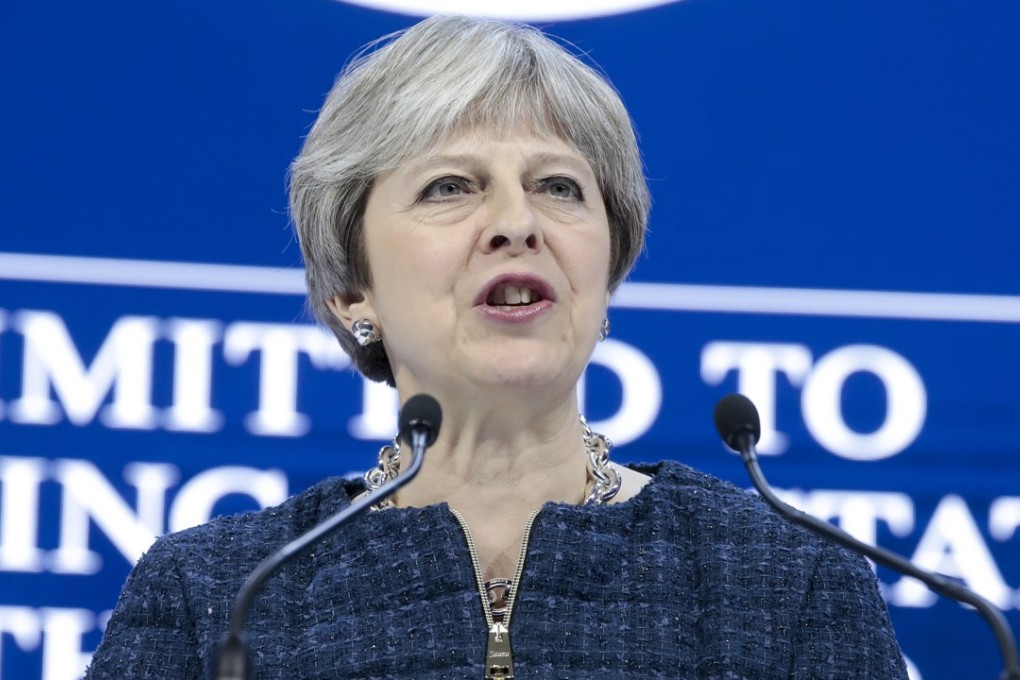 British Prime Minister Theresa May. Photo: Bloomberg