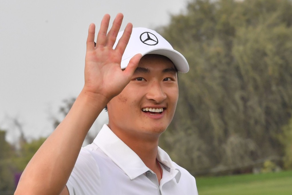 Li Haotong is into the top 50 in the world after the latest golf rankings were released. Photo: AFP