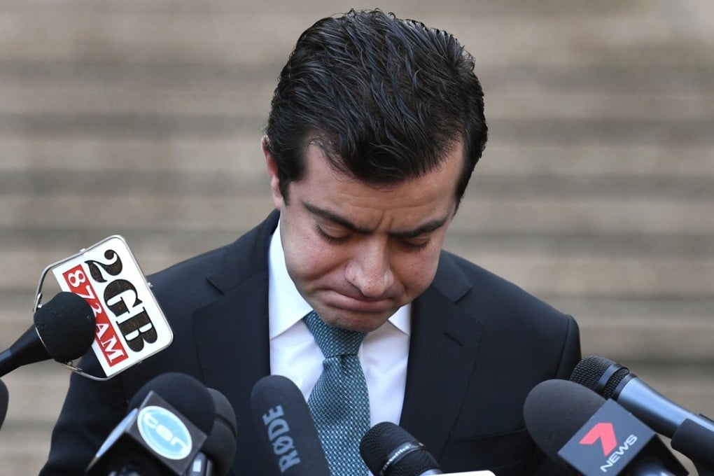 Australian Labor Party Senator Sam Dastyari quit parliament on December 12 over his links to China in a scandal that coincided with Canberra proposing new foreign interference laws. Photo: Agence France-Presse