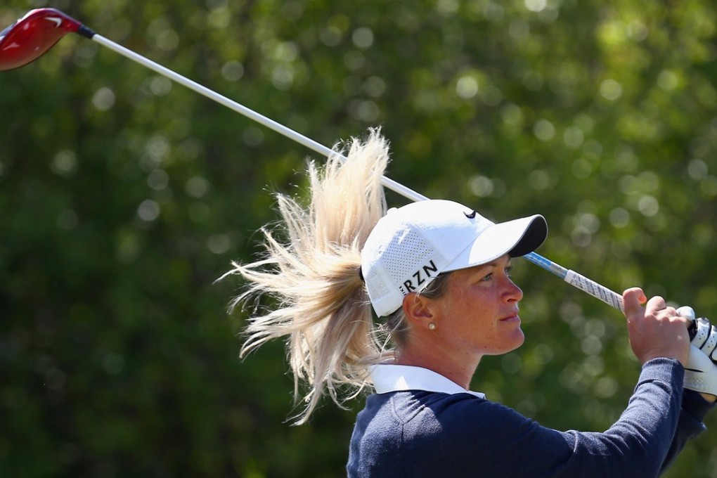 Suzann Pettersen of Norway, pictured in 2014 contesting the North Texas LPGA Shootout, says she’s sceptical of Donald Trump’s three handicap. Photo: Reuters