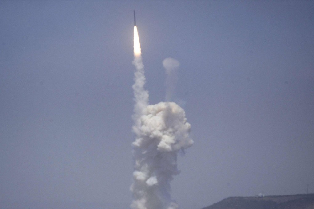 This photo shows a US Missile Defence Agency test in June last year. A similar test on Wednesday failed – leading to concern over whether the US can defend itself against North Korea. Photo: Reuters