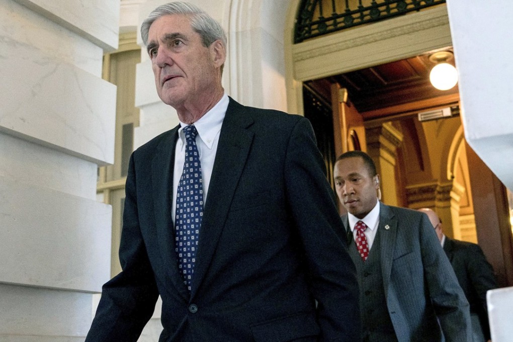 In this June 21, 2017, file photo, former FBI Director Robert Mueller, the special counsel probing Russian interference in the 2016 election, departs Capitol Hill following a closed-door meeting in Washington. He is seeking to interview a former spokesman of the legal team of US President Donald Trump. Photo: AP