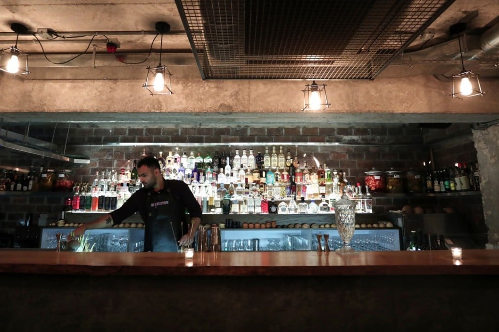 Inside Coa bar on Shin Hing Street in Central. Photo: Jonathan Wong