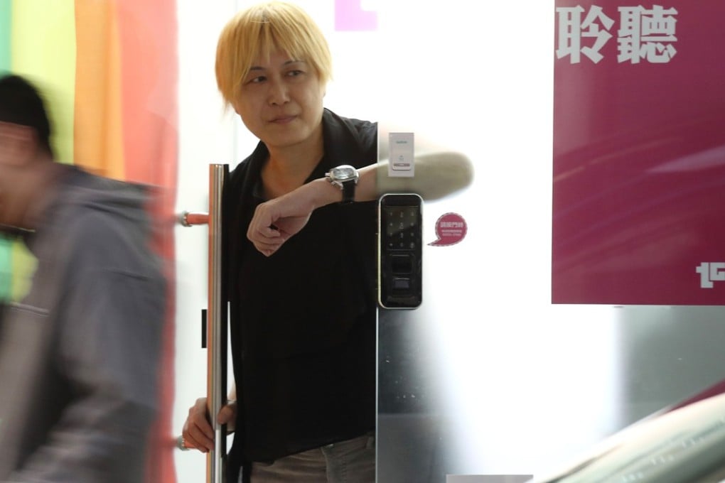 Joanne Leung Wing-yan at the Transgender Resource Centre in Hung Hom. Photo: K. Y. Cheng