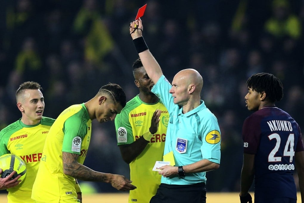 French referee Tony Chapron has been banned for three months. Photo: AP