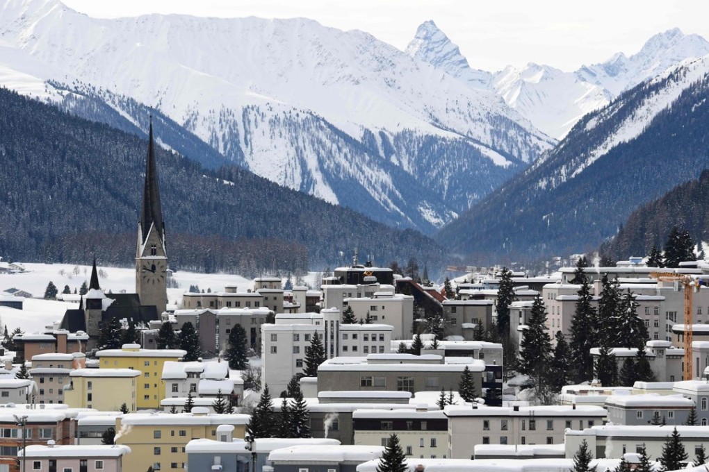 The Swiss town of Davos, the venue of the annual World Economic Forum. Photo: AFP