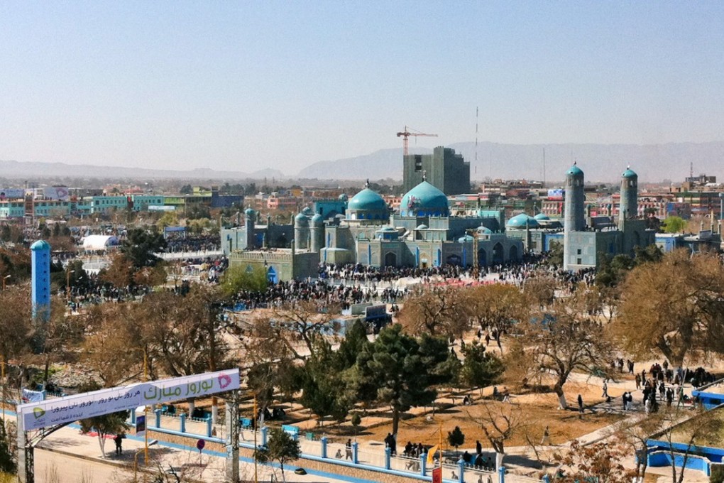Mazar-i-Sharif, one of the biggest cities in Afghanistan. China’s new ambassador says Beijing will spare no effort to boost cultural and economic ties with Kabul. Photo: Wikipedia
