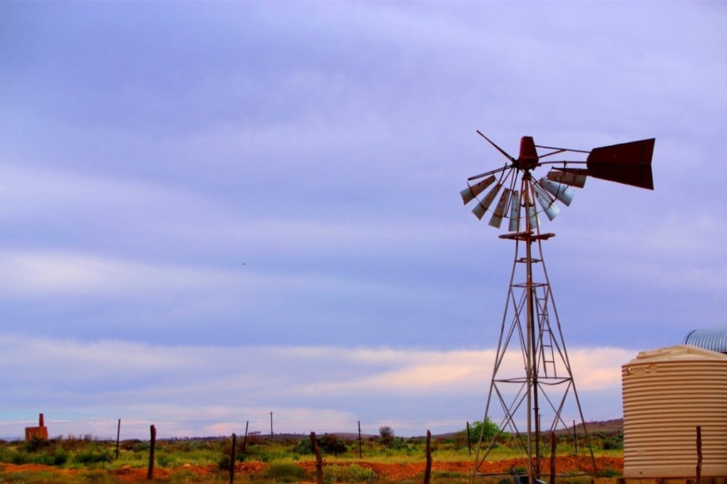 An oustation in the Australian outback.