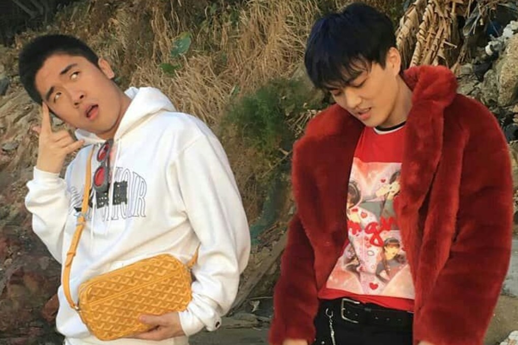 Hong Kong rappers Yung Takeen (left) and N.O.L.Y. have big plans for the future.