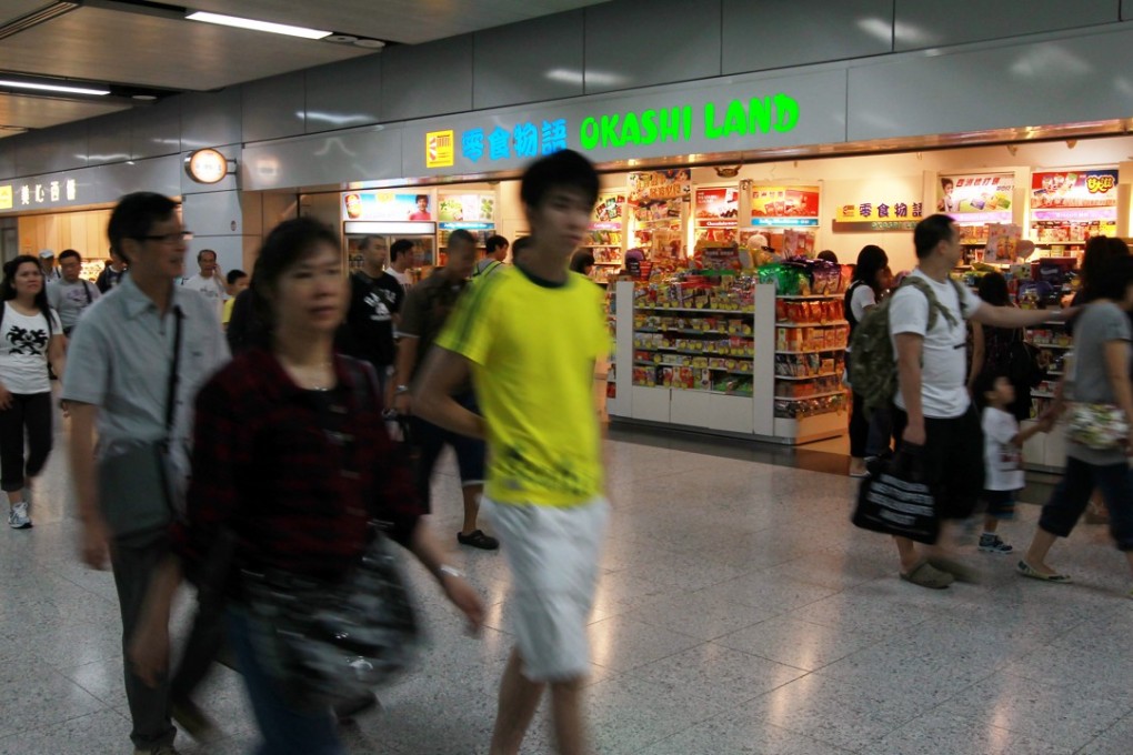 Four Seas Group, the operator of Okashi Land confectionery stores in Hong Kong, plans to open unmanned stores in China. Photo: SCMP