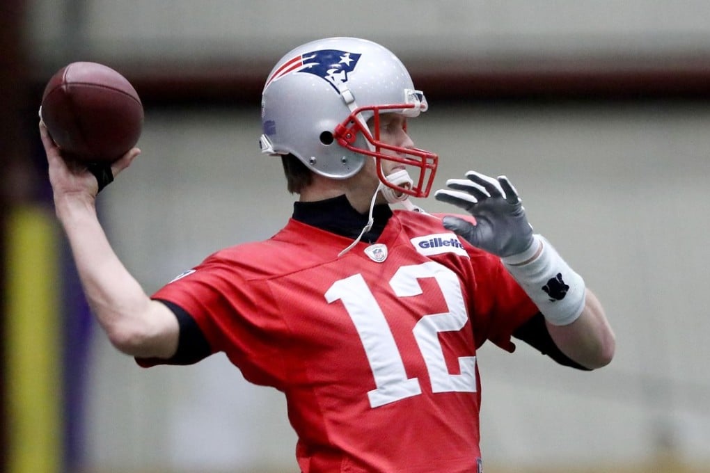 Tom Brady was named NFL MVP again on the eve of the Super Bowl. Photo: AFP