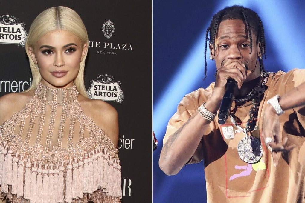 TV personality Kylie Jenner and rapper Travis Scott have announced the birth of their first child. Photo: AP