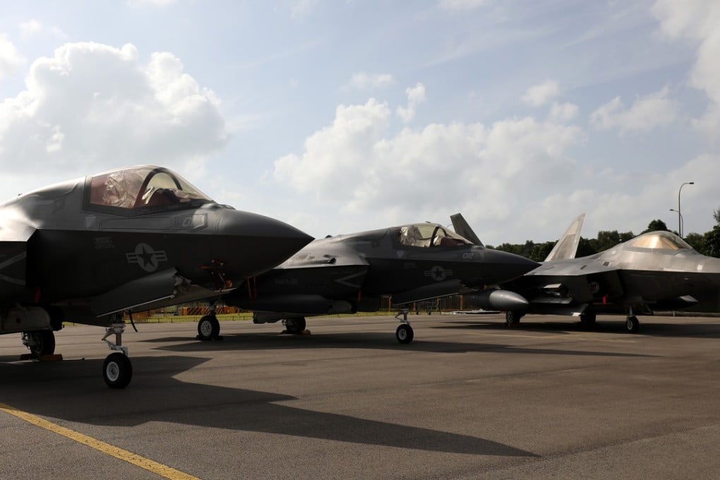 US F-35B fighter jets will go on display at the Singapore Airshow for the first time this year. Photo: Bloomberg