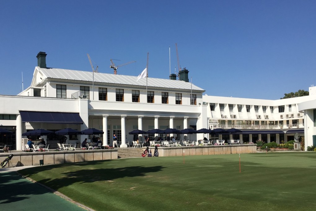 The clubhouse at Hong Kong Golf Club at Fanling is under threat. Photo: SCMP